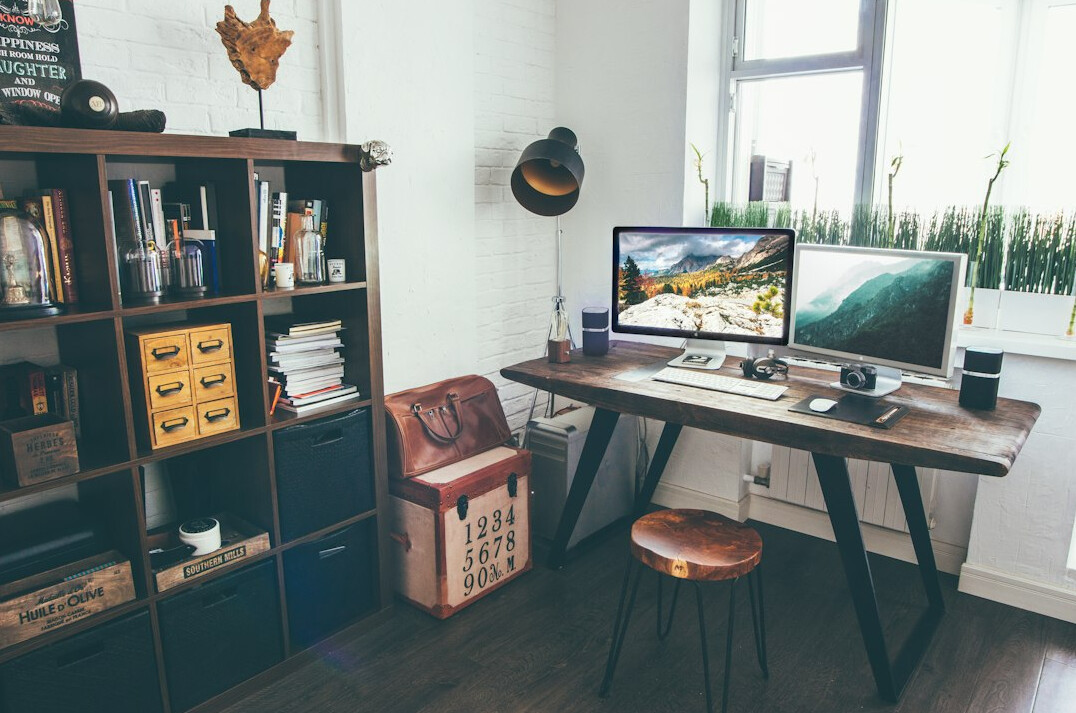 modern office workspace